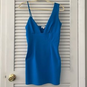 Superdown Electric Blue Mini Dress (S)